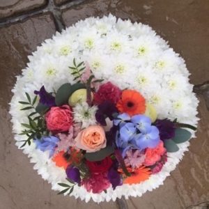 classic posy for funerals