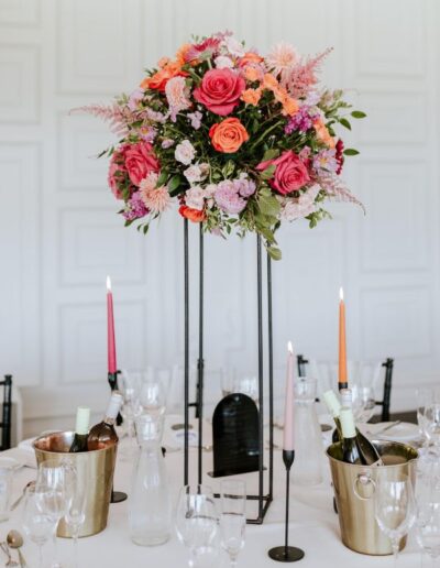 The Dancing Daffodil - Ashton & Josh - Elevated Table Centre