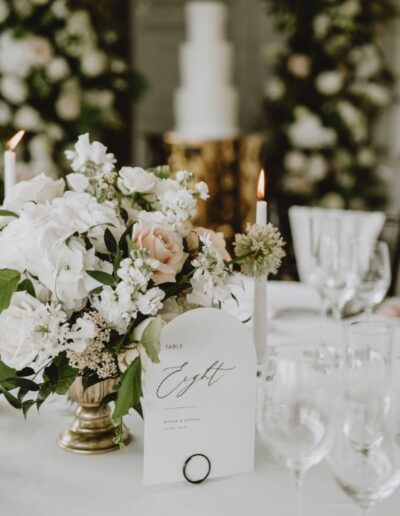 The Dancing Daffodil - Wedding Table Centre - Bethan & Nathan