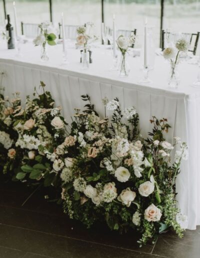 The Dancing Daffodil - Wedding Top Table - Bethan & Nathan