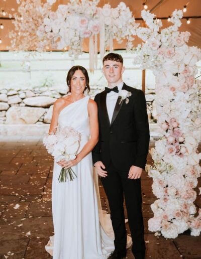 The Dancing Daffodil - Wedding Arch - Danielle & Rob