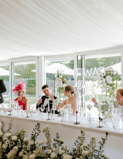 The Dancing Daffodil - Ffion & Logan - Top Table