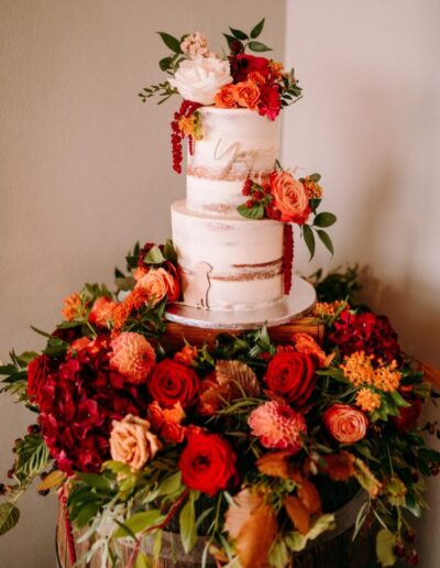 The Dancing Daffodil - Jordan & Joseph - Wedding cake flowers